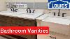 Lowe S Bathroom Vanities In Store Walking