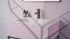 Lusso Modus Pink Bathroom Vanity Unit