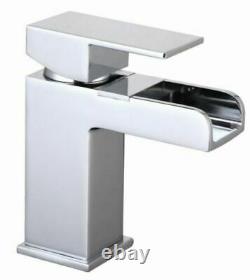 Millie P Shape 1100mm Curved Vanity Set Bathroom Suite Sink Basin + Toilet Unit