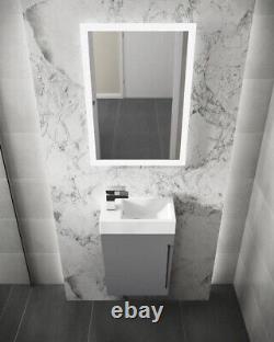 Mito Dove Grey Wall Hung Vanity Unit + Basin