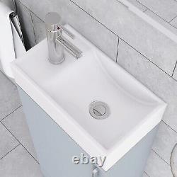 Modern Furniture Vanity Unit 400mm and Basin Sink Bathroom Cloakroom Unit UK
