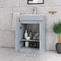 Modern Furniture Vanity Unit and Basin Sink Bathroom Cloakroom 500mm Unit UK