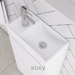 Modern Furniture Vanity Unit and Basin Sink Bathroom Cloakroom Unit 400mm UK