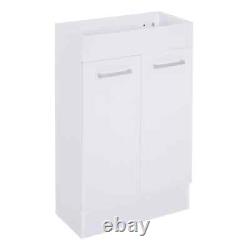 Modern Under Basin Sink Bathroom Vanity Unit Ceramic Cloakroom Storage Cabinet