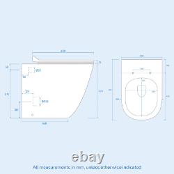 Nes Home Matte Grey 1000mm Vanity Basin WC Vanity Unit & BTW Toilet Flat Pack