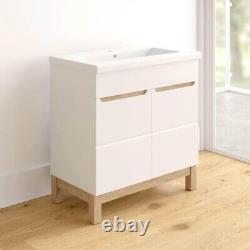 New Gorham 80cm free standing bathroom vanity unit. NO SINK, NO WASTE, NO TAP