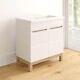 New Gorham 80cm Free Standing Bathroom Vanity Unit. No Sink, No Waste, No Tap