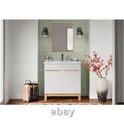 New Gorham 80cm free standing bathroom vanity unit. NO SINK, NO WASTE, NO TAP