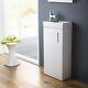 Nuie Bathroom 400mm Basin Vanity Unit & Sink Gloss White 1 Tap Hole Modern