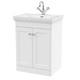 Nuie Classique 600mm 2-door Basin Vanity Unit 1 Tap Hole Bathroom Sink Cabinet