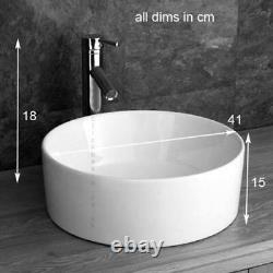 Oak Bathroom Vanity Unit 1300mm Double Basin Cabinet With Two Sinks