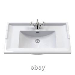 Old London Floor Standing Vanity Unit with Basin 800mm Timeless Sand