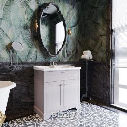 Old London Floor Standing Vanity Unit with Basin 800mm Timeless Sand