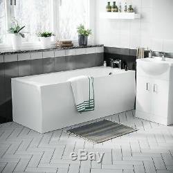 Senore Bathroom Suite 1700 Vanity Unit & Close Coupled Wc Toilet Cistern Seat
