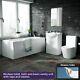 Senore Bathroom Suite 1700x700mm Bath Close Coupled Wc Toilet Basin Vanity Unit
