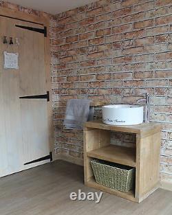 Solid Beam Vanity Basin Unit Wash Stand Bathroom Furniture Belfast Butler sink