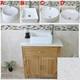 Solid Oak Bathroom Vanity Unit Oak Sink Bathroom Cabinet Stone Worktop Inc