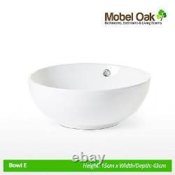 Solid Oak Vanity Unit Cabinet Basin Sink Tap Cloakroom Bathroom Furniture 516