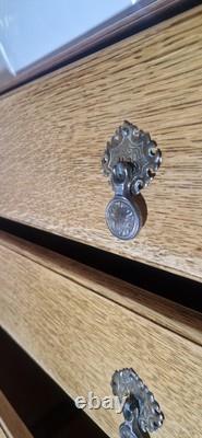 Solid Oak Vitntage Wash Stand Bathroom Vanity Unit