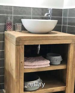 The Mossy Pine wash stand rustic bathroom Belfast Butler sink Vanity Unit