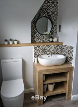 The Mossy Pine wash stand rustic bathroom Belfast Butler sink Vanity Unit