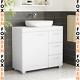 Under Sink Bathroom Vanity Unit Wash Basin Base Cabinet Drawers Cupboard Storage