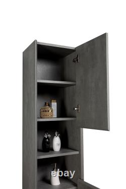 Urban Bathroom Furniture Vanity Unit Storage Bathroom Cabinet WC Unit Sink