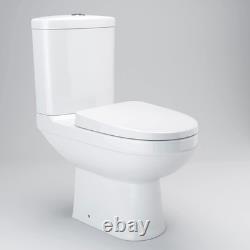Vanity Sink Unit Soft Close Doors Close Coupled Toilet Bathroom Ceramic Set