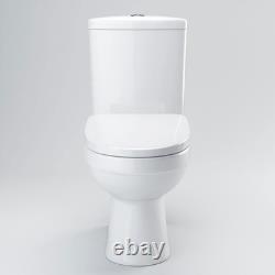 Vanity Sink Unit Soft Close Doors Close Coupled Toilet Bathroom Ceramic Set