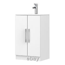 Vanity Unit Bathroom Under Sink Cabinet Basin Cupboard Furniture 500mm White