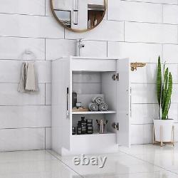 Vanity Unit Bathroom Under Sink Cabinet Basin Cupboard Furniture 500mm White