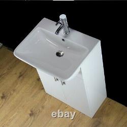 Vanity Unit Cabinet Basin Sink Bathroom Cloakroom Floor standing compactTap 225A