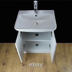 Vanity Unit Cabinet Basin Sink Bathroom Cloakroom Floor standing compactTap 225A