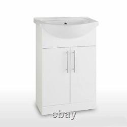 Vanity Unit & Toilet Unit Bathroom Furniture 650mm + 600mm(1250mm run) Full Deal