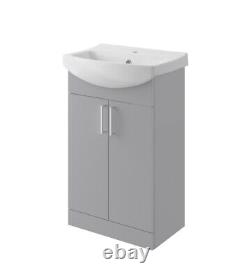 Vanity Unit & basin set grey