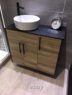 Vanity unit and basin