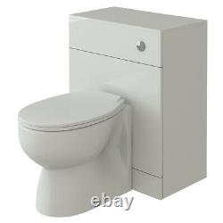 VeeBath Linx Bathroom Vanity Unit WC Toilet Pan Cistern Furniture Set 1650mm