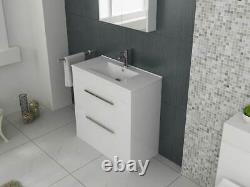 VeeBath Sphinx Vanity Basin Cabinet Unit White Storage Sink Furniture 1000mm