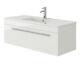 Veebath Sphinx Vanity Basin Cabinet Wall Hung White Furniture Sink Unit 1000mm