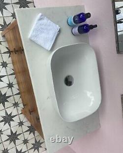 Vintage bathroom vanity unit