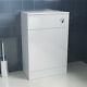 Wc Unit Bathroom Vanity Square/shape Close Coupled Toilet With Seat + Cistern
