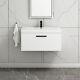 Wall Hung Bathroom Sink Vanity Unit Furniture Cabinet 1 Drawer 500/600/800mm