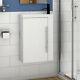 Wall Hung Cloakroom Sink Vanity Unit White/grey/oak Small 440mm Door Furniture