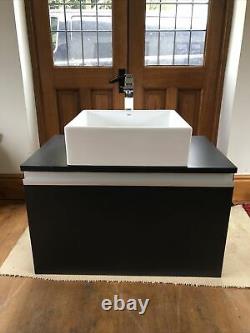 Wall Hung Vanity Unit Basin Sink And Grohe Tap