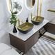 Wall Mounted Bathroom Vanity Unit & Basin Sink Dual Doors Storage Cabinet 1200mm