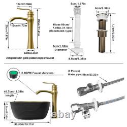Wall Mounted Bathroom Vanity Unit & Basin Sink Dual Doors Storage Cabinet 1200mm