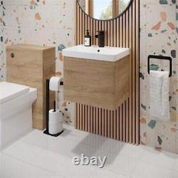 Wall Mounted Bathroom Vanity Unit & Basin Sink Storage Furniture Cabinet 500mm