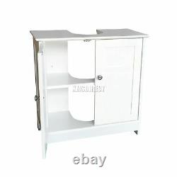 WestWood Vanity Unit Wooden Under Sink Wash Basin Bathroom Cabinet Storage New