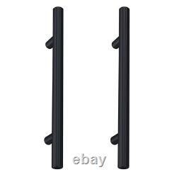White 550mm Two Door Bathroom Cabinet Basin Sink Vanity Unit Black Tap & Waste